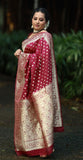 Maroon Katan Silk - AbirabyBeena
